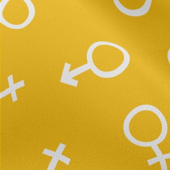 Cute Male And Female Symbols Chiffon