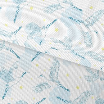 Graceful Flying Crane Waterproof Oxford