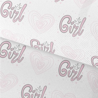 Girl Crown Love Heart Waterproof Oxford