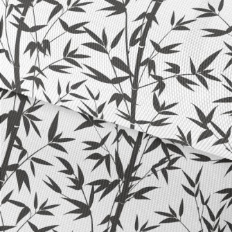 Mysterious Bamboo Silhouette Waterproof Oxford