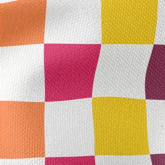 Colorful Checkerboard Waterproof Canvas