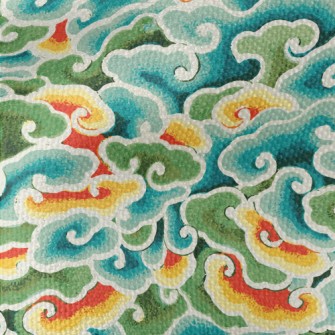 Chinese Art Clouds Waterproof Canvas