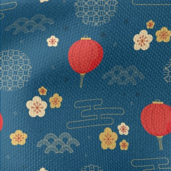 New Year Decoration Lanterns Waterproof Canvas
