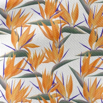 Large Bird Of Paradise Flower Waterproof Canvas