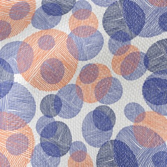 Stripe Patchwork Dots Waterproof Canvas