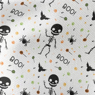 Halloween Funny Skeleton Waterproof Canvas