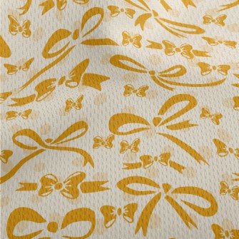 A Variety Of Bows Athletic Mesh Flat Back