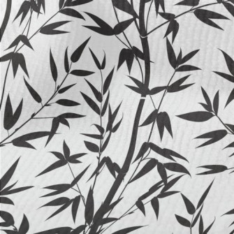 Mysterious Bamboo Silhouette Terry