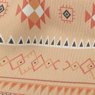 Ethnic Totem Geometric Pattern Terry