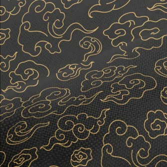 Simple Line Clouds Performance Linen