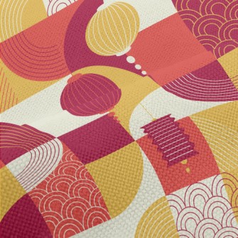 Chinese Style Lanterns Performance Linen