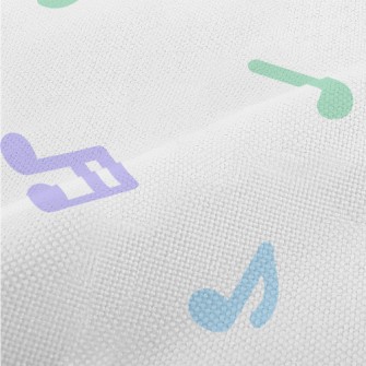 Colorful Little Notes Performance Linen