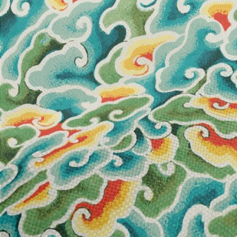 Chinese Art Clouds Performance Linen