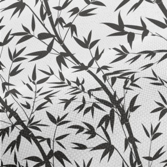 Mysterious Bamboo Silhouette Performance Linen