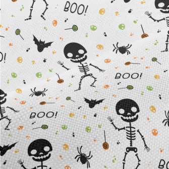 Halloween Funny Skeleton Performance Linen