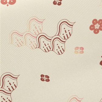 Japanese Cherry Blossom Hill Twill