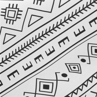 Totem Geometry Twill