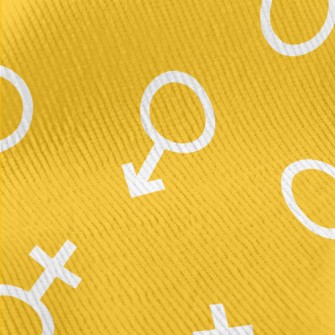Cute Male And Female Symbols Standard Corduroy