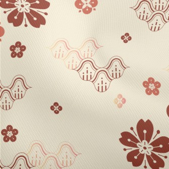 Japanese Cherry Blossom Hill Dobby