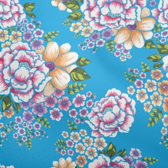 Taiwan Retro Big Flower Dobby