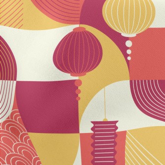 Chinese Style Lanterns Stretch Ponte