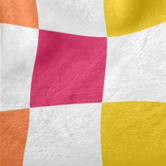 Colorful Checkerboard Minky