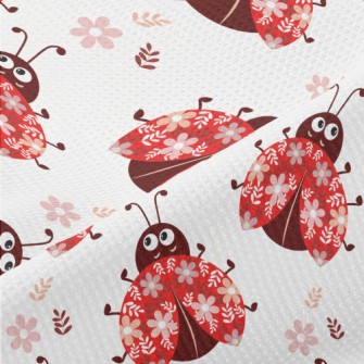 Big Eyed Ladybug Piqué