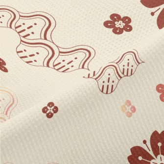 Japanese Cherry Blossom Hill Piqué