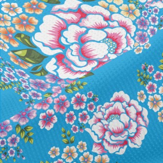 Taiwan Retro Big Flower Piqué