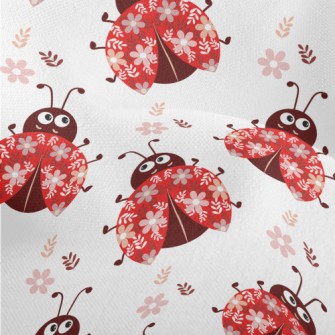 Big Eyed Ladybug Lightweight Performance Linen