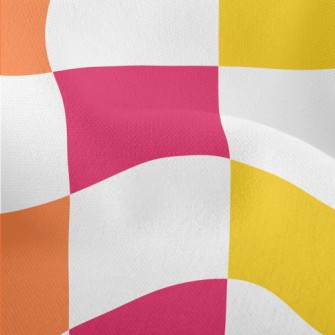 Colorful Checkerboard Lightweight Performance Linen