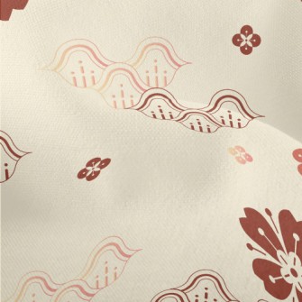 Japanese Cherry Blossom Hill Lightweight Performance Linen