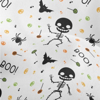 Halloween Funny Skeleton Lightweight Performance Linen
