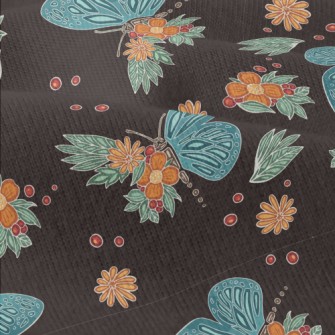 Butterfly On A Flower Modern Jersey