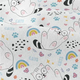 Playful Cat With Glasses Modern Jersey