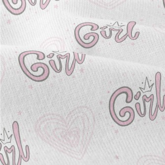 Girl Crown Love Heart Modern Jersey