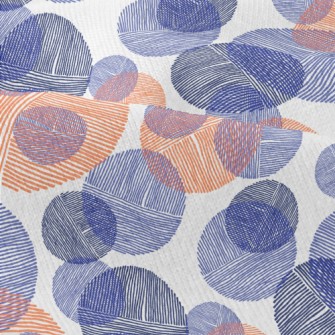 Stripe Patchwork Dots Modern Jersey