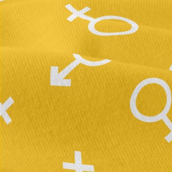 Cute Male And Female Symbols Modern Jersey