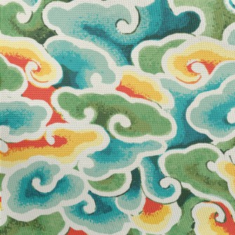 Chinese Art Clouds Pongee