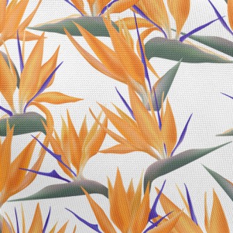 Large Bird Of Paradise Flower Pongee