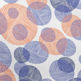 Stripe Patchwork Dots Pongee