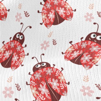 Big Eyed Ladybug Stretch Jersey