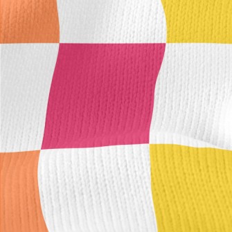 Colorful Checkerboard Stretch Jersey
