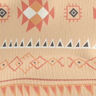 Ethnic Totem Geometric Pattern Stretch Jersey