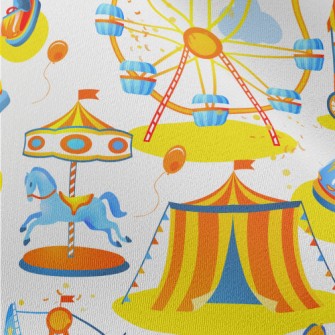 Ferris Wheel Carousel Chiffon