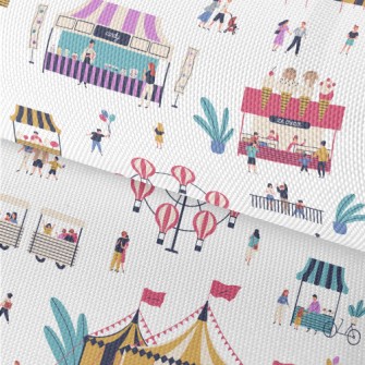 Carnival Amusement Park Waterproof Oxford