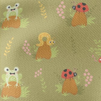 Ladybug Snail Snake Frog Waterproof Canvas