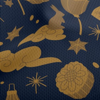 Mid-Autumn Festival Moon Cake  Athletic Mesh Flat Back