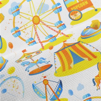 Ferris Wheel Carousel Performance Linen