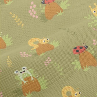 Ladybug Snail Snake Frog Performance Linen